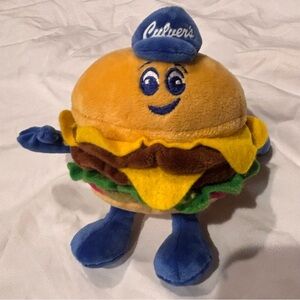 Culver's 2024 Deluxe Burger Plush 40th Birthday Edition